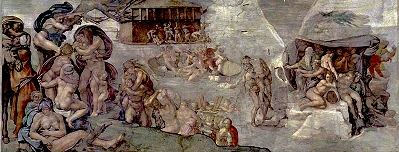 Michelangelo - Cistene Chapel Detail