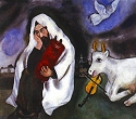 Marc Chagall Solitude (detail)