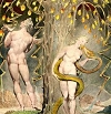 William Blake, The Temptation of Eve