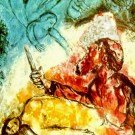 Marc Chagall - Akedah Detail