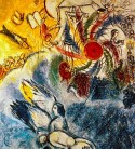 Marc Chagall - Creattion of Man Detail