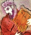 Marc Chagall - King David