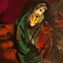 Jeremiah Weeps - Chagall detail