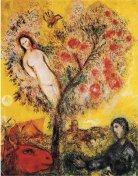 Marc Chagall  Tree over Village