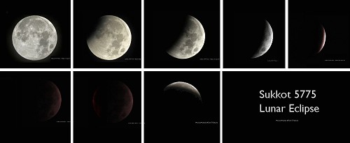 Sukkot 5775 Lunar Eclipse