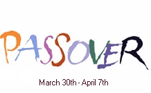 Dates for Passover 2018