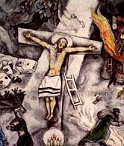 The White Crucifixion by Marc Chagall, 1938