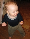 Judah's first steps