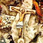 Chagall White Crucifixion (detail)