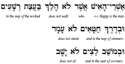 Pasuk Aleph