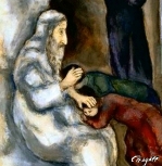Marc Chagall - Judah (window detail)