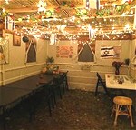 Inside the Sukkah