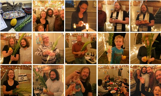 Sukkot 5774 - Day 1 Collage