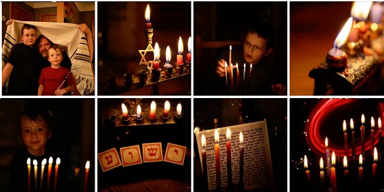 Chanukah 5775 Collage - Days 4-5