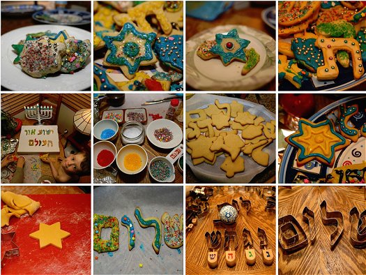 Chanukah Cookies for 5775
