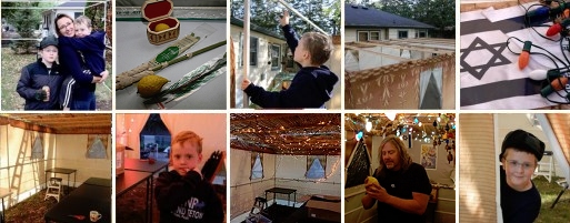 Sukkot 5775 - Building the Sukkah