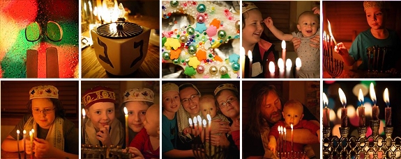Chanukah 5777 Collage
