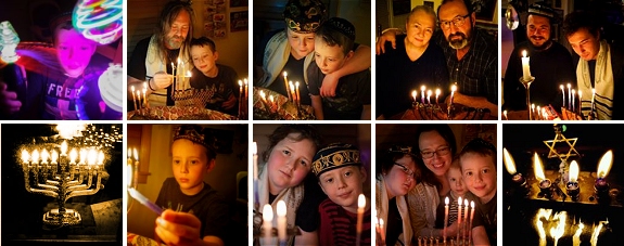 Chanukah 5778 Collage