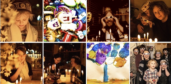 Chanukah 5779 Collage - Day 1