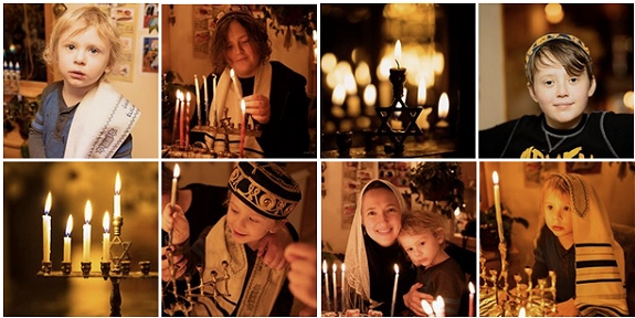 Chanukah 5779 Collage