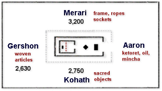 The Levite Camp and Mishkan