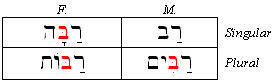 Morphology - Geminate Adjectives