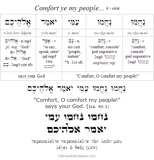 Isaiah 40:1